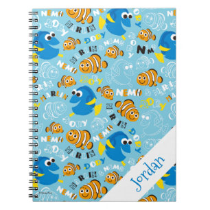 Carnet Trouver Nemo Motif Dory et Nemo