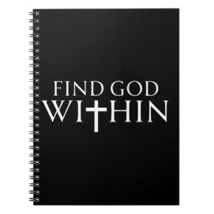 Carnet Trouvez Dieu dans la citation religieuse
