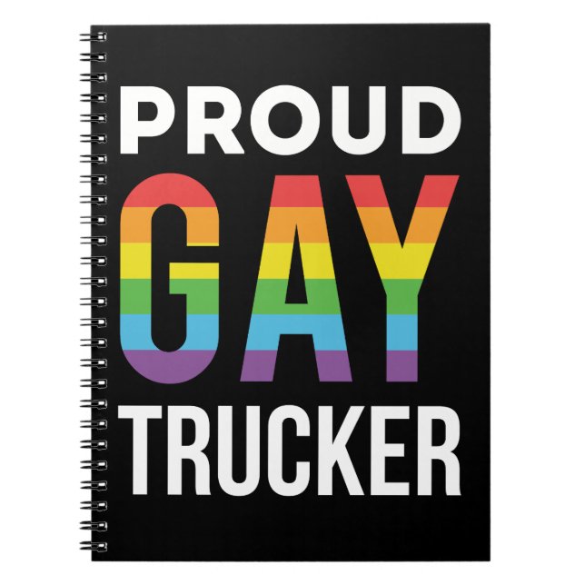 Carnet Trucker Gay (Devant)