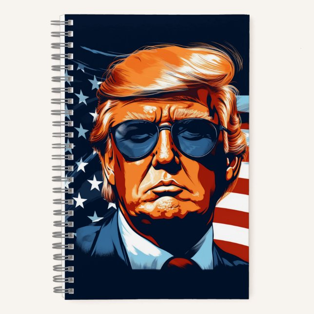 Carnet Trump 2024 - USA - Make America Great Again (Recto)