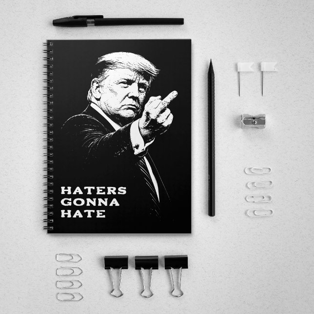 Carnet Trump Middle Finger 2026 Meme Funny (Créateur téléchargé)