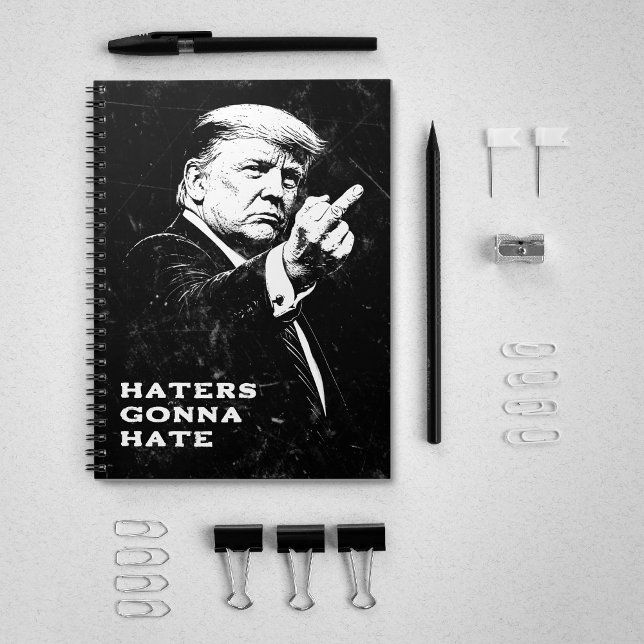 Carnet Trump Middle Finger 2026 Meme Funny (Créateur téléchargé)