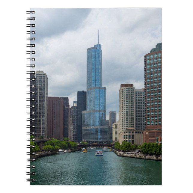 Carnet Trump Tower Chicago River (Devant)