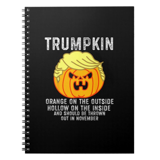 Carnet Trumpkin À L'Intérieur (Devant)