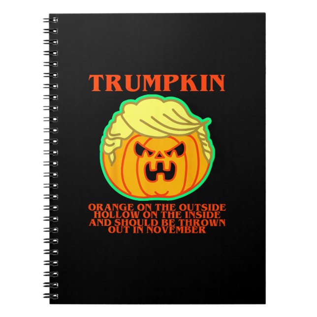 Carnet Trumpkin drôle (Devant)