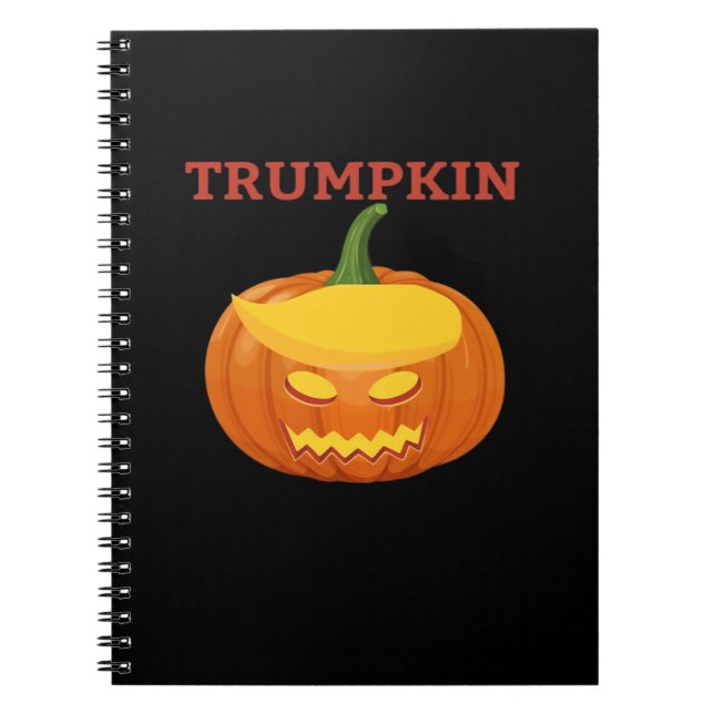 Carnet Trumpkin Jack-O-Lantern Classique (Devant)