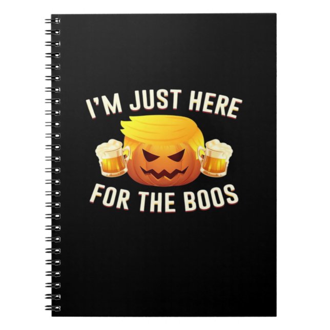 Carnet Trumpkin Juste Pour Le Costume D'Halloween Boos (Devant)