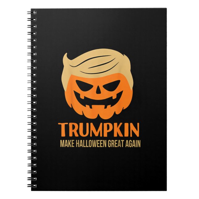 Carnet Trumpkin Make Halloween Great Again (Devant)