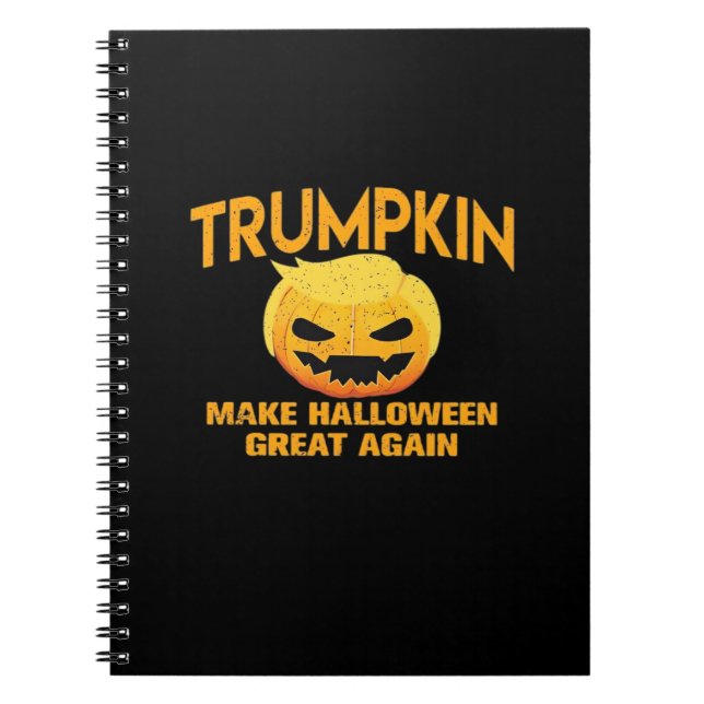 Carnet Trumpkin rend Halloween grand à nouveau - Sloth Pa (Devant)