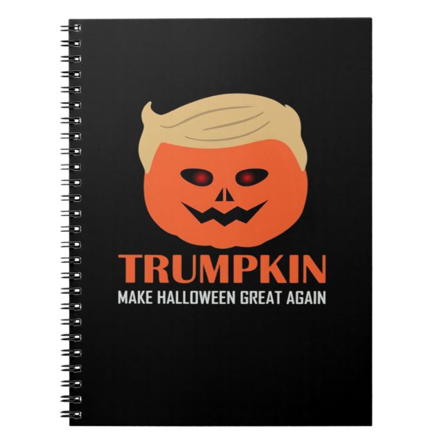 Carnet Trumpkin rendre Halloween grand encore drôle P Éff (Devant)