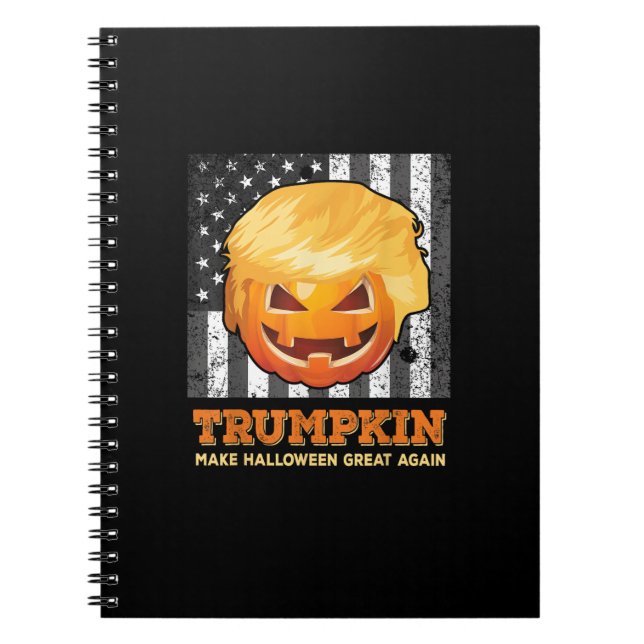 Carnet Trumpkin Rendre Halloween grand encore Président P (Devant)