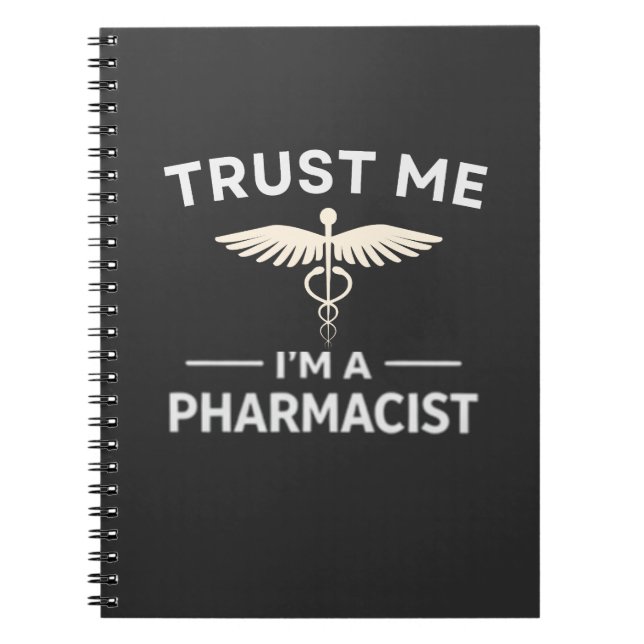 Carnet Trust Me I’m a Pharmacist Funny Pharmacy (Devant)