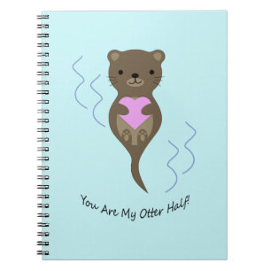 Carnet Tu Es Mon Otter Half Otter