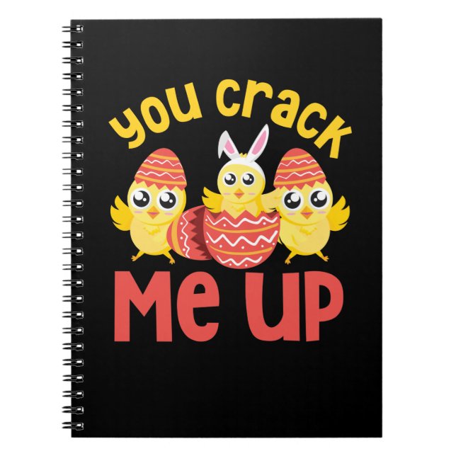 Carnet Tu M'As Frappé Les Poussins De Pâques (Devant)