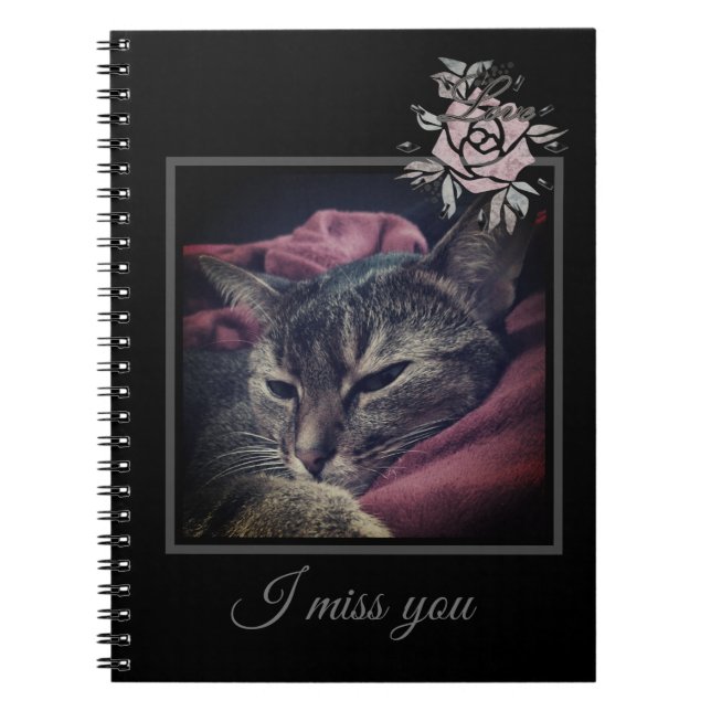 Carnet Tu me manques (Devant)