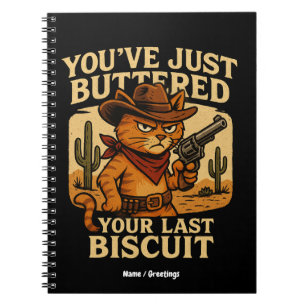 Carnet Tu viens de badigeonner ton Dernier chat Biscuit C