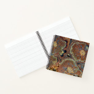 Carnet Tube à fleurs Onyx