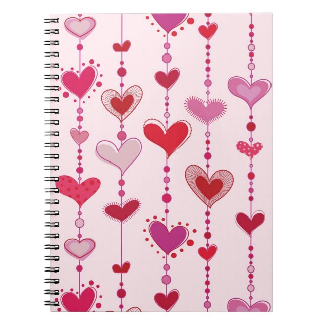 Carnet Tuiles de coeur (Devant)