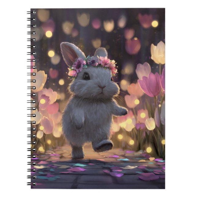 Carnet Tulip Bunny Twilight (Devant)