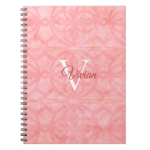Carnet Tulip rose
