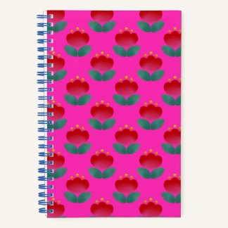 Carnet Tulipe Rose