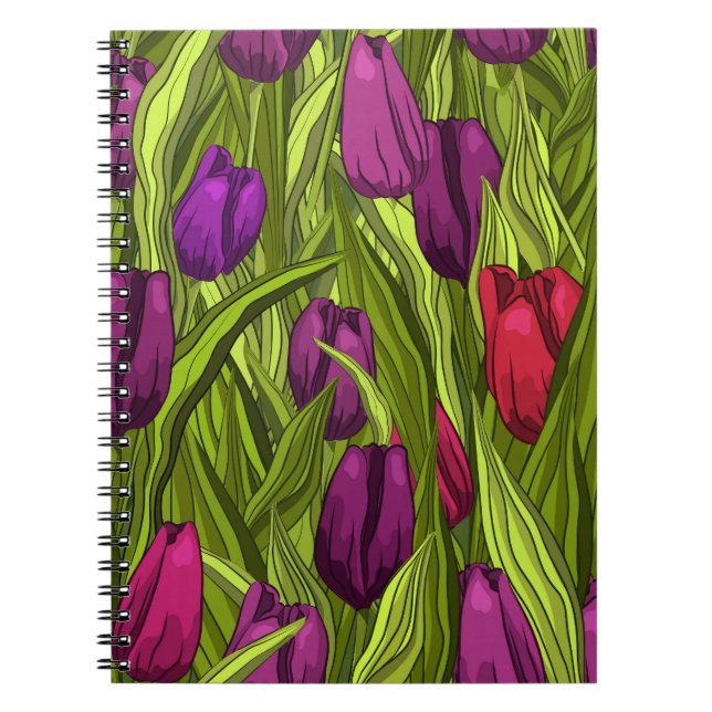 Carnet Tulipes (Devant)