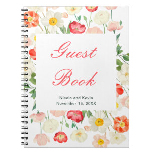 Carnet Tulipes et Daffodils Mariage de printemps