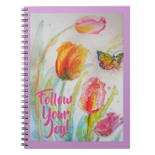 Carnet Tulipes Fleur Rose Tulipe Fleurs