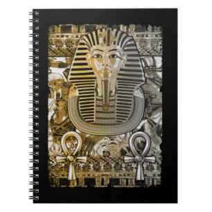 Carnet Tutankhamun Ancient Egypt Pharoah King Tut Ankh