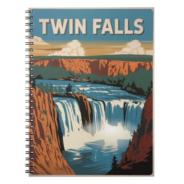 Carnet Twin Falls Idaho (Devant)