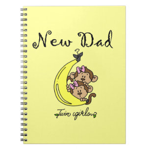 Carnet Twin Girls New Papa Cadfts