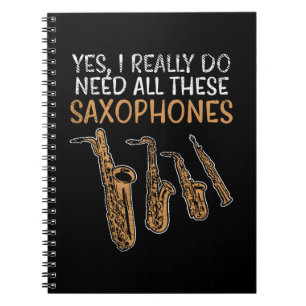 Carnet Types de saxophone