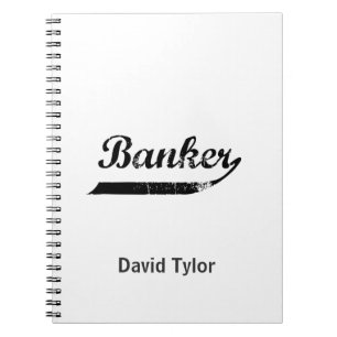 Carnet Typographe bancaire