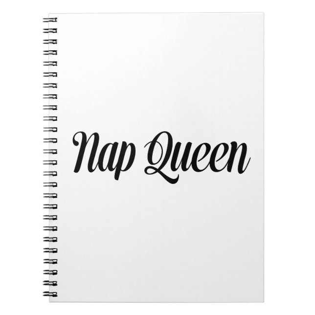 Carnet Typographie de la reine Nap (Devant)