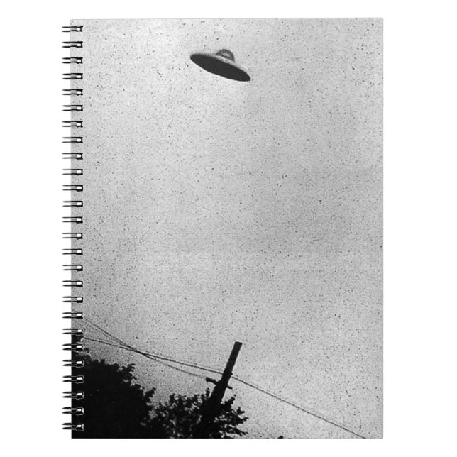 Carnet UFO Alien Extraterrestrial Spacecraft Top Secret (Devant)