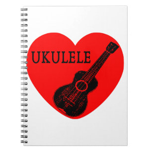 Carnet Ukulele Love