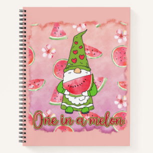 Carnet Un à Melon   Green Gnome & Watermelon