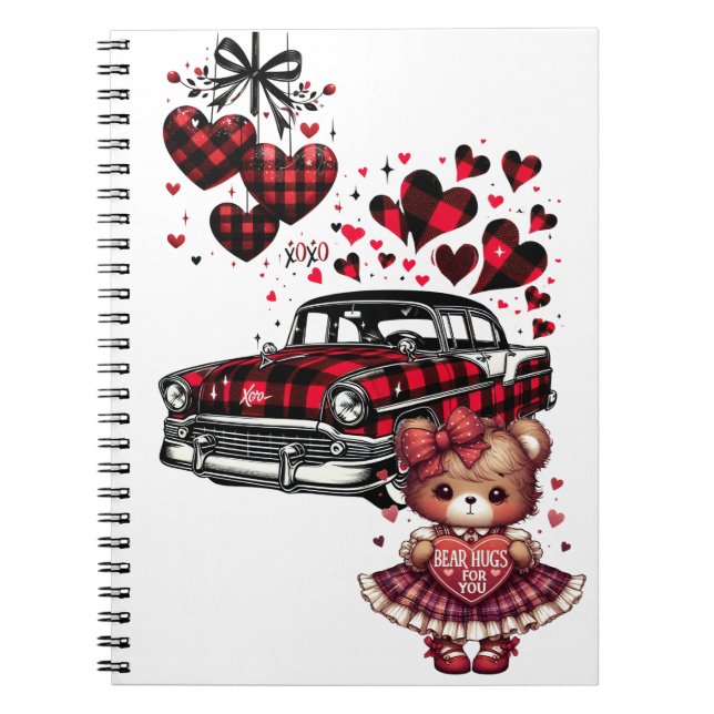 CARNET UN AMOUR DE LA SAINT-VALENTIN CLASSIQUE POUR VOUS  (Devant)