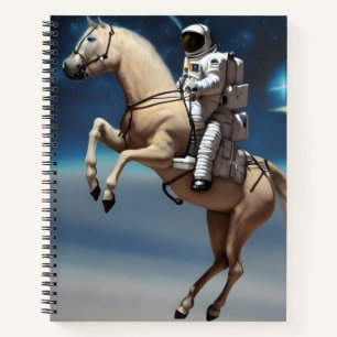 Carnet Un astronaute à cheval dans l'espace