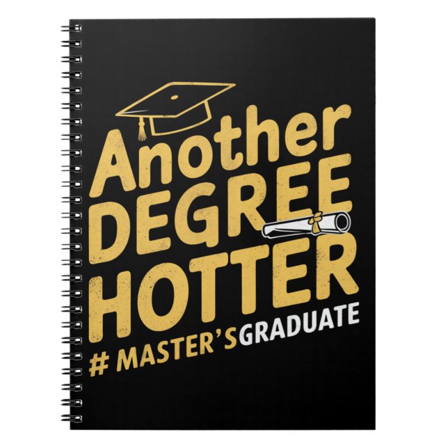 Carnet Un autre diplôme Hotter Master's Graduation (Devant)