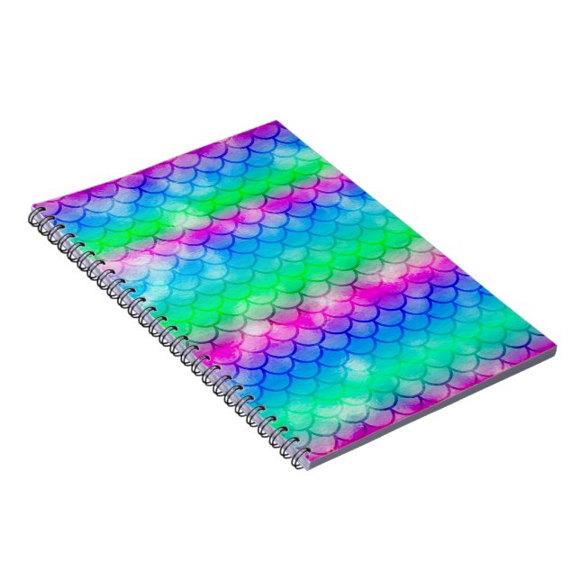 Carnet Un beau spectre de couleurs de sirène (Côté Droit)