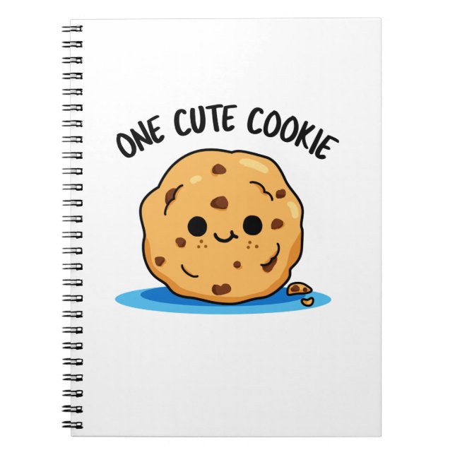 Carnet Un Cookie Mignon Pun Drôle de Nourriture  (Devant)