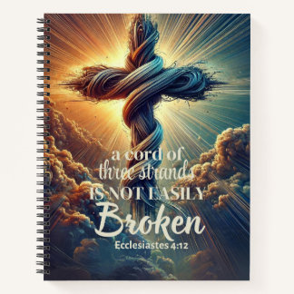 Carnet "Un cordon de trois brins" Ecclesiastes 4:12