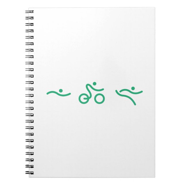 Carnet Un grand cadeau de Triathlon pour votre ami ou fam (Devant)