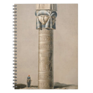 Carnet Un Hathor a dirigé le pilier chez Dendarah,