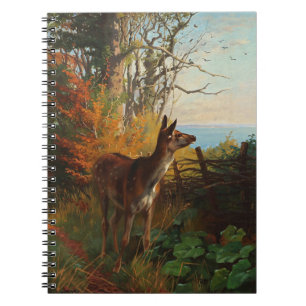 Carnet Un Joli Cerf En Forêt