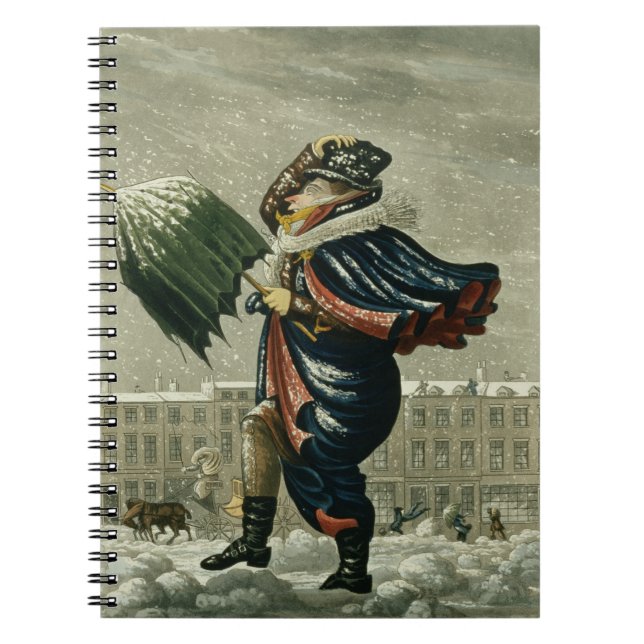Carnet Un Joyeux Noël et une bonne année à Londres, (Devant)