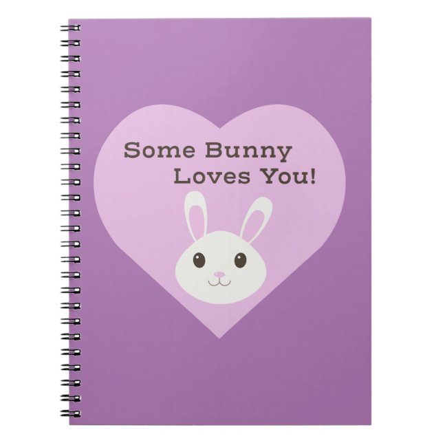 Carnet Un Lapin T'Aime (Devant)
