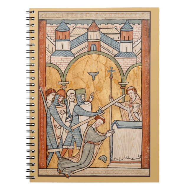 Carnet Un martyre précoce de saint Thomas Becket en art (Devant)