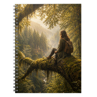 Carnet Un moment de calme au-dessus de la forêt